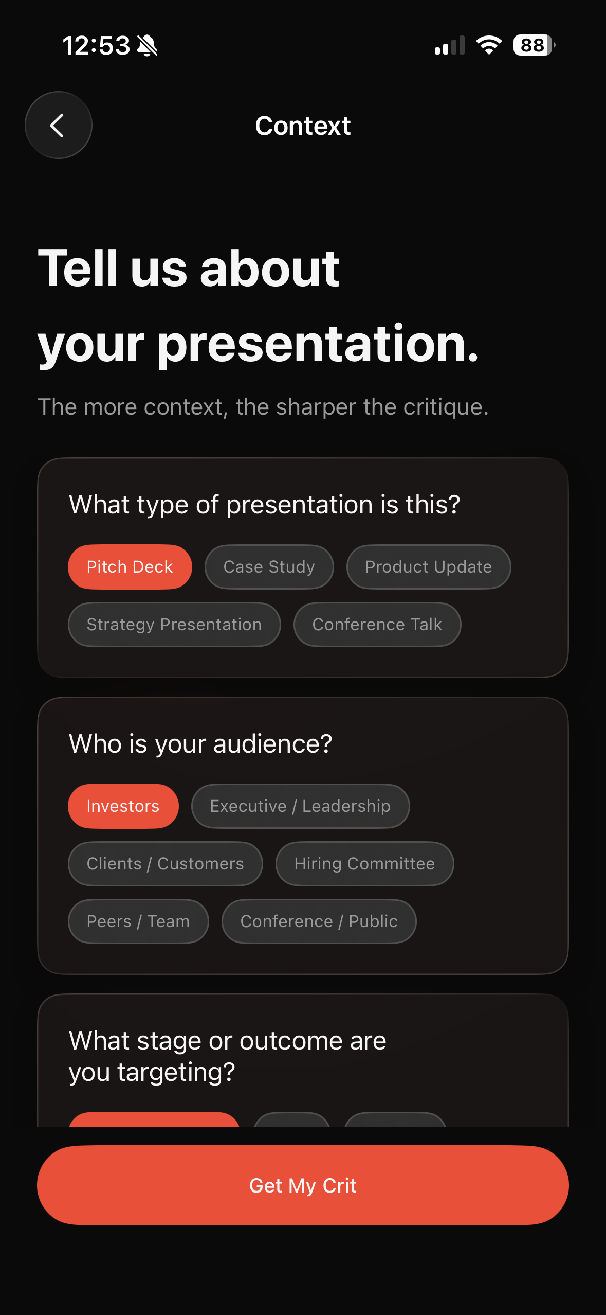 Crit: AI Design Advisor gallery image