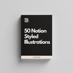 50 Notion Styled Illustrations logo