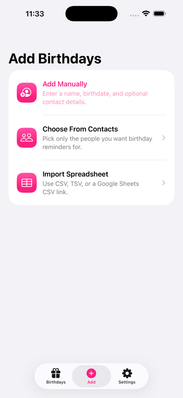 Any Many More: Birthday Alerts gallery image