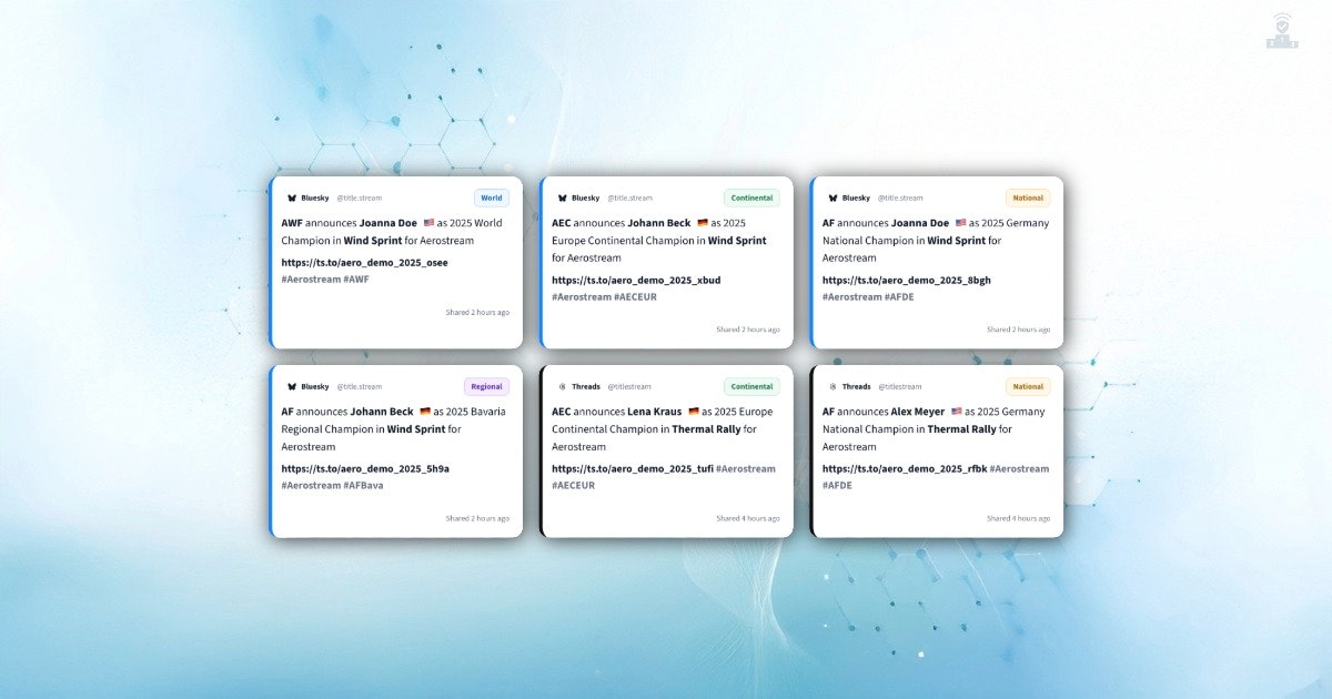 TitleStream - Main product screenshot demonstrating key features and user interface