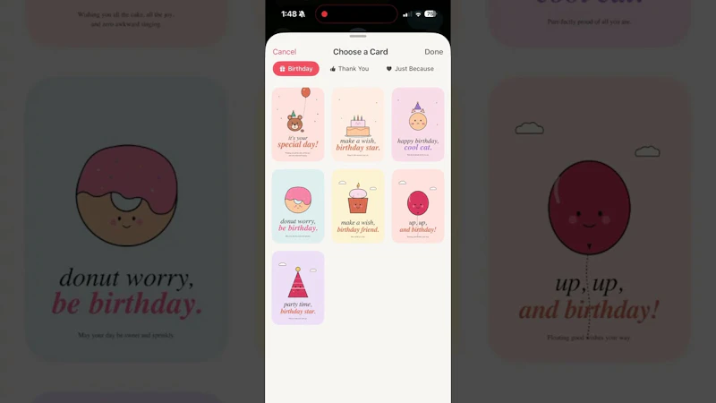 Nudge Gift screenshot 1 (video preview)