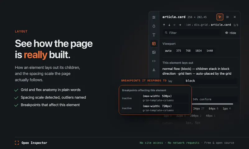 Open Inspector screenshot 6