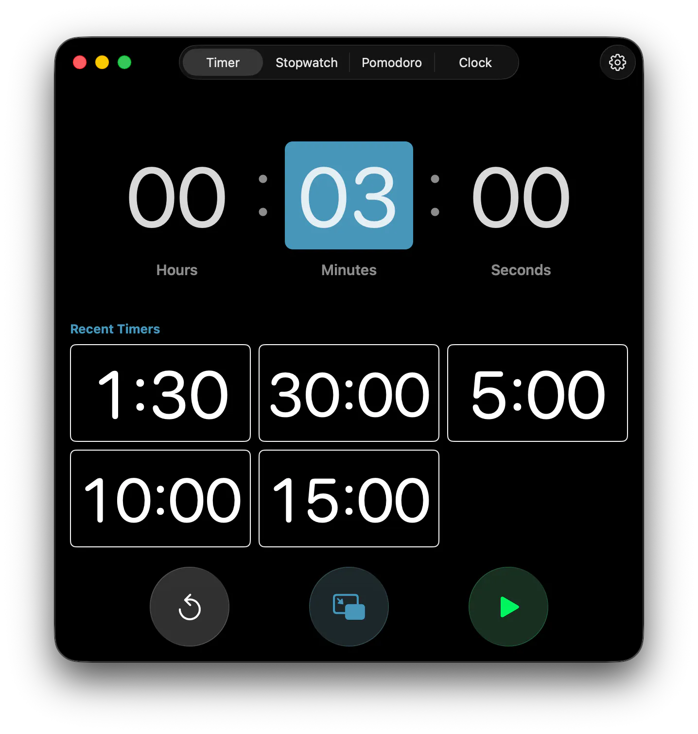 Pop Out Timer screenshot