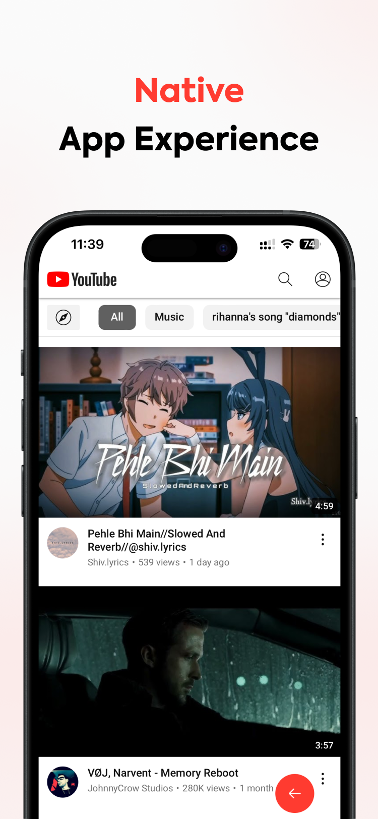 Media Tiub pip - AD percuma dan gambar YouTube Player iOS App 6