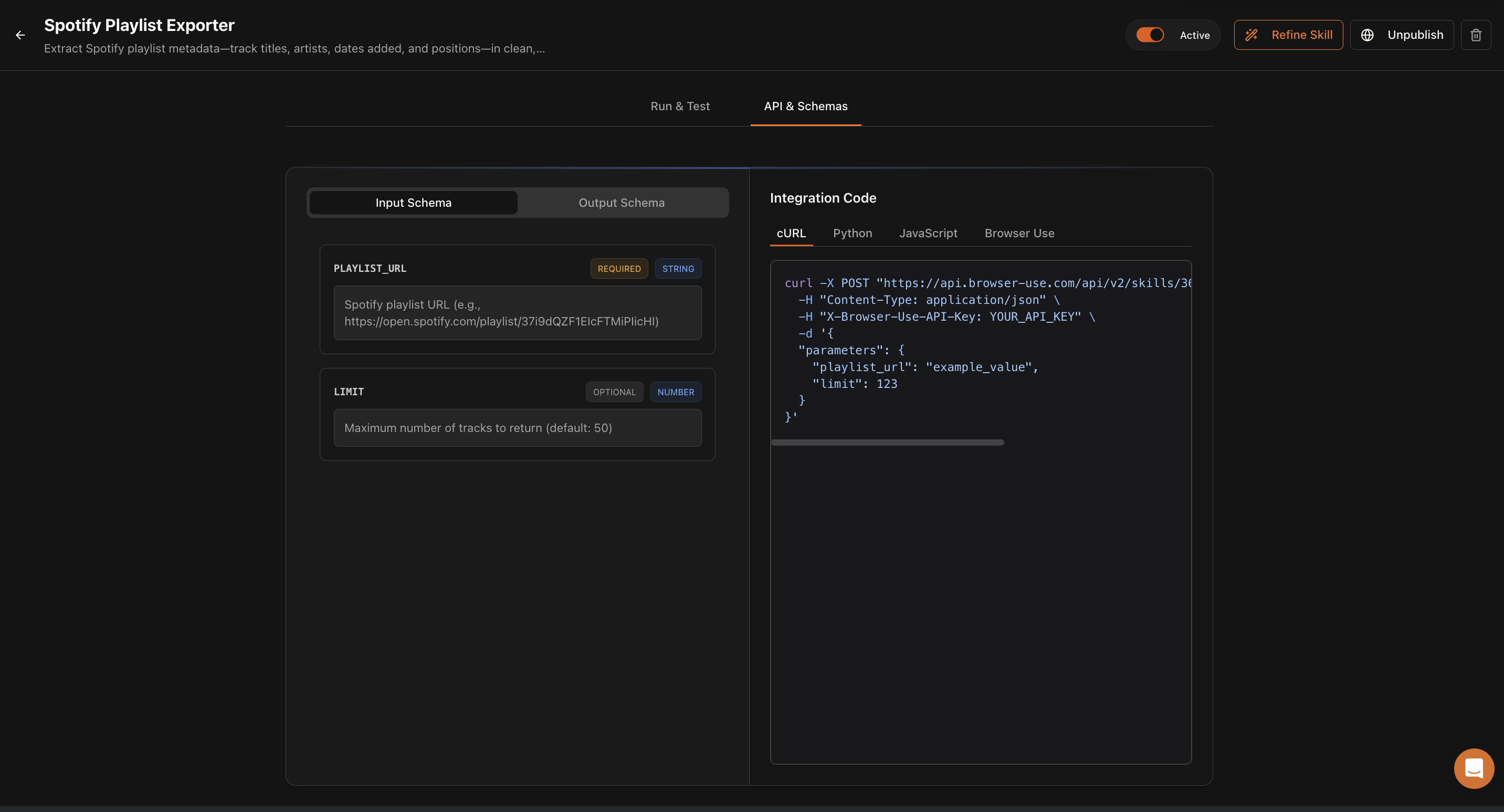 Browser Use Skills gallery image