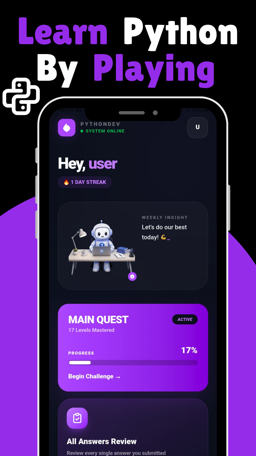 Python Play: Learn & Practice gallery image