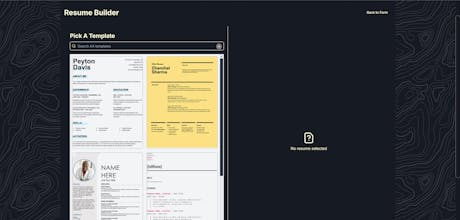 Resume AI gallery image