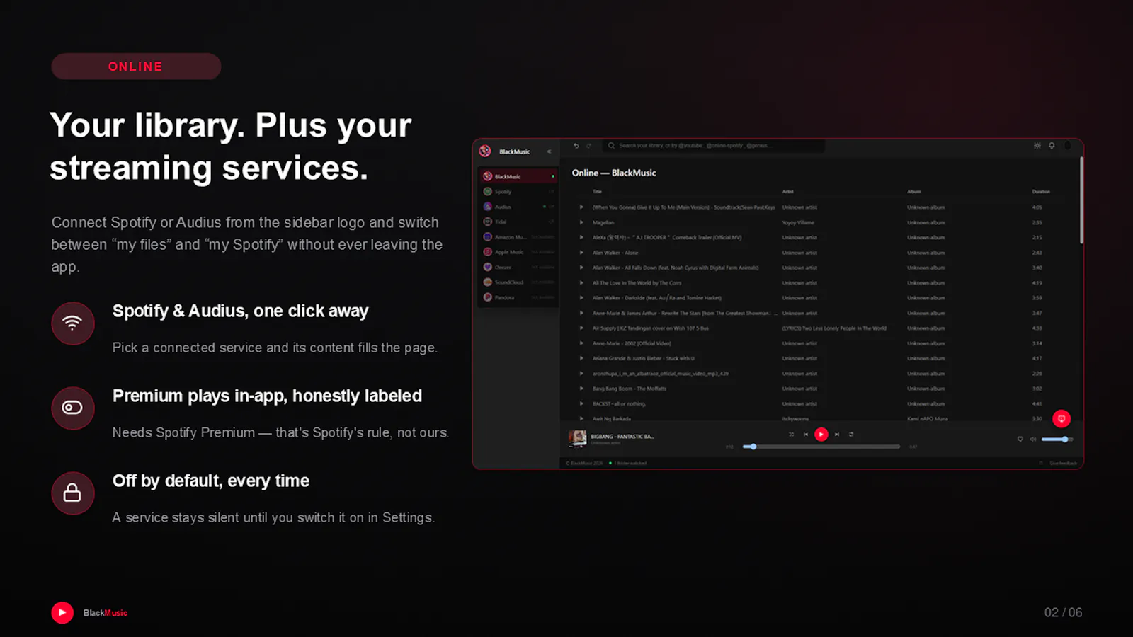 BlackMusic (RavenSyntha) screenshot 9