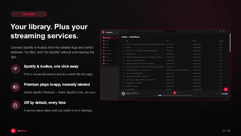 BlackMusic (RavenSyntha) screenshot 9