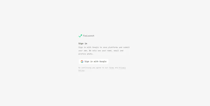 FasLaunch screenshot 1