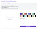 LinkedIn Carousel Generator