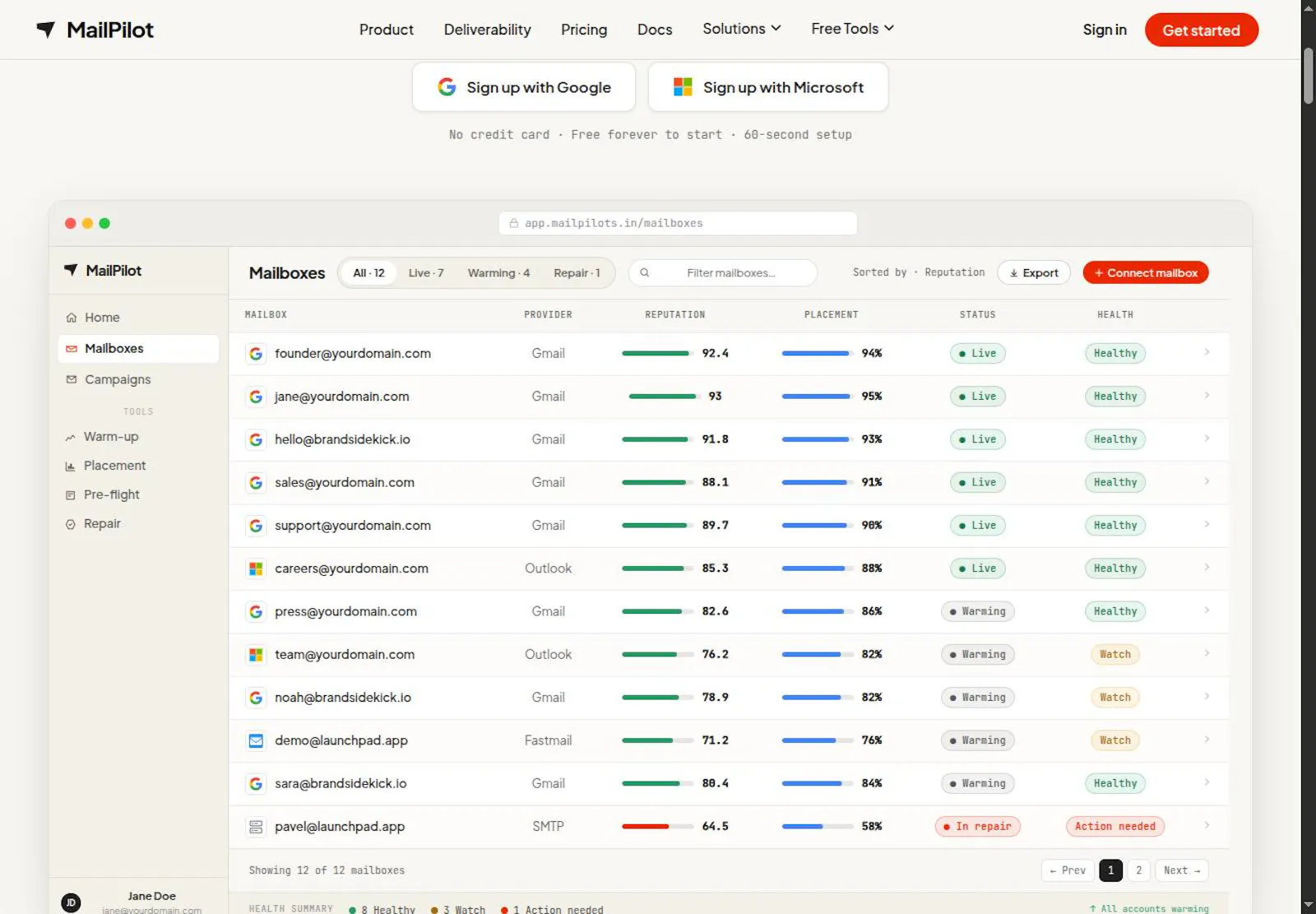 MailPilot screenshot 2