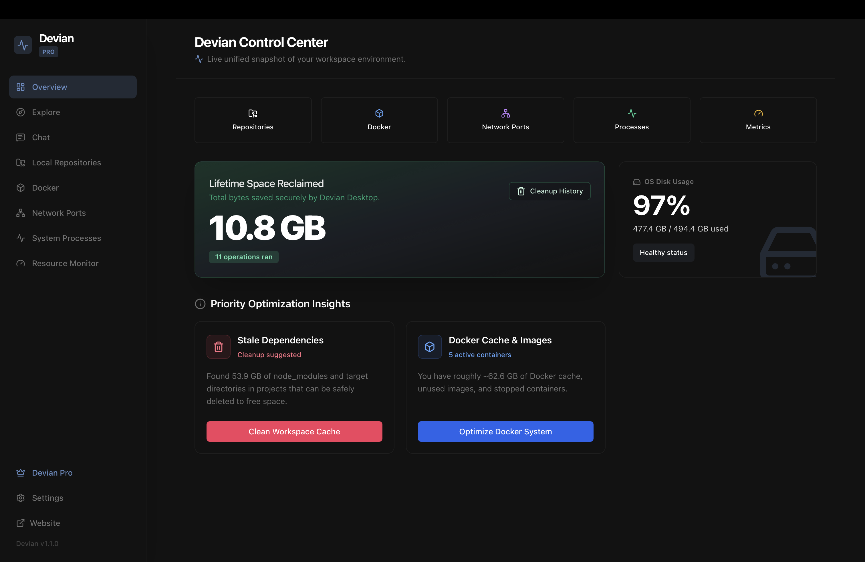 Devian Desktop media 1