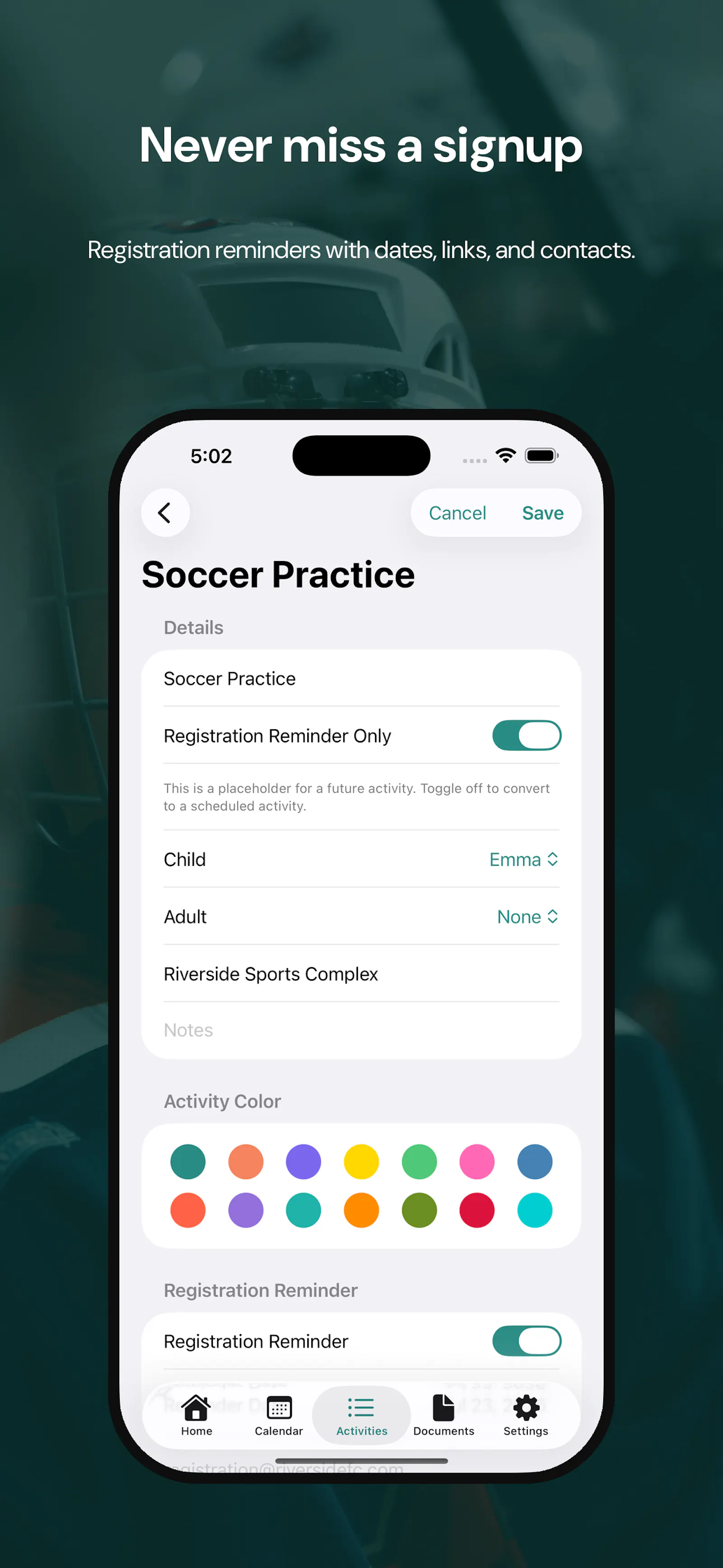 Cadence — Your Family's Activity Hub screenshot 9