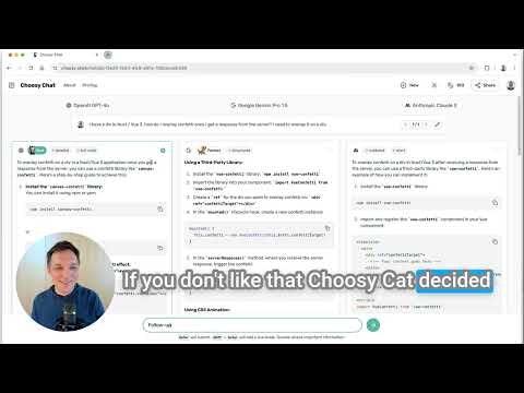 startuptile Choosy Chat-Chooses the best answer between GPT Gemini and Claude