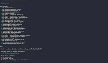The Obsidian Productivity Toolkit gallery image