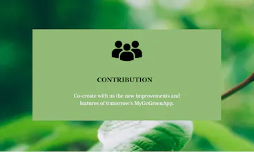 MyGoGreenApp gallery image