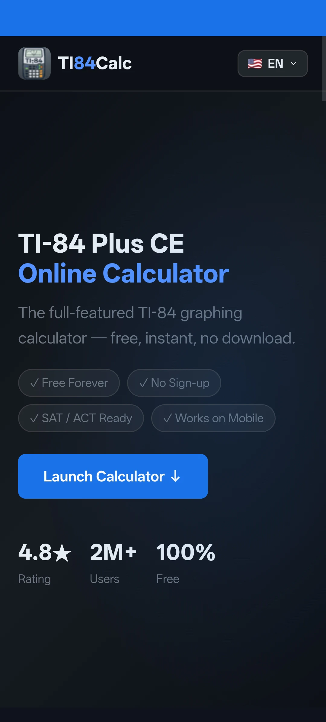 TI 84 calculator 截图 2