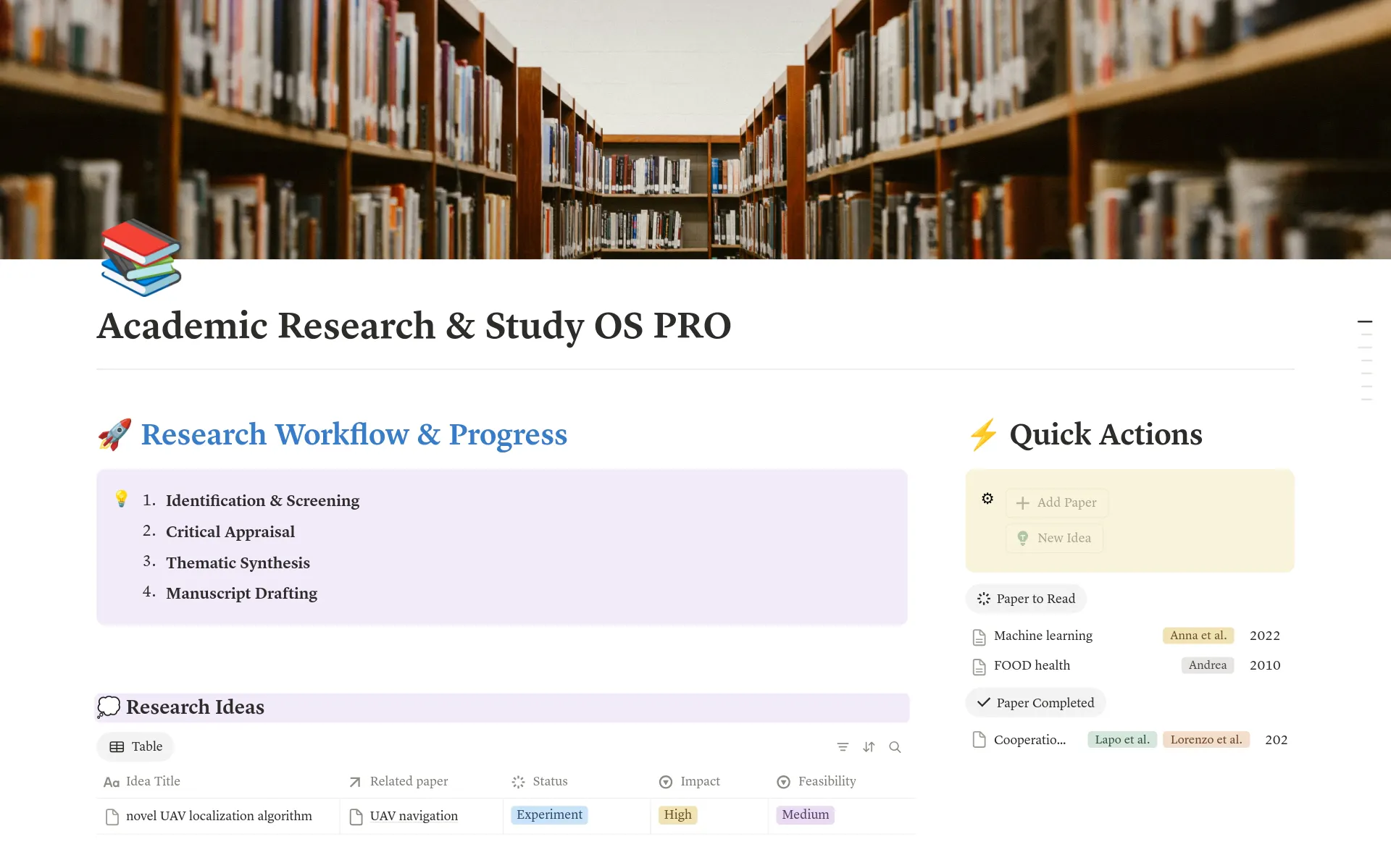 Student OS | 8-in-1 Academic Workspace gallery image