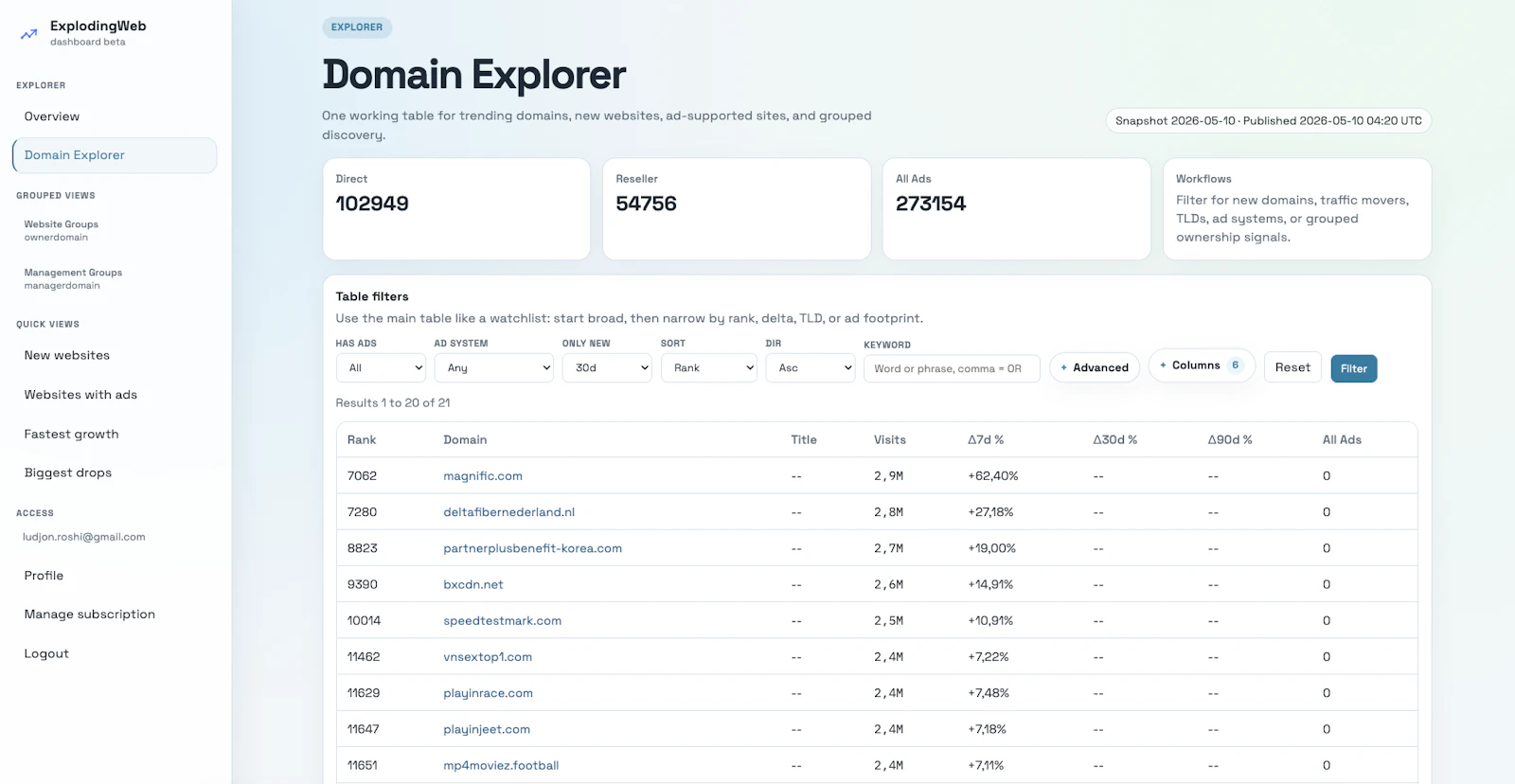 ExplodingWeb screenshot 2