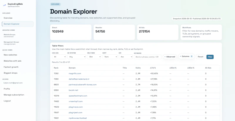 ExplodingWeb screenshot 2