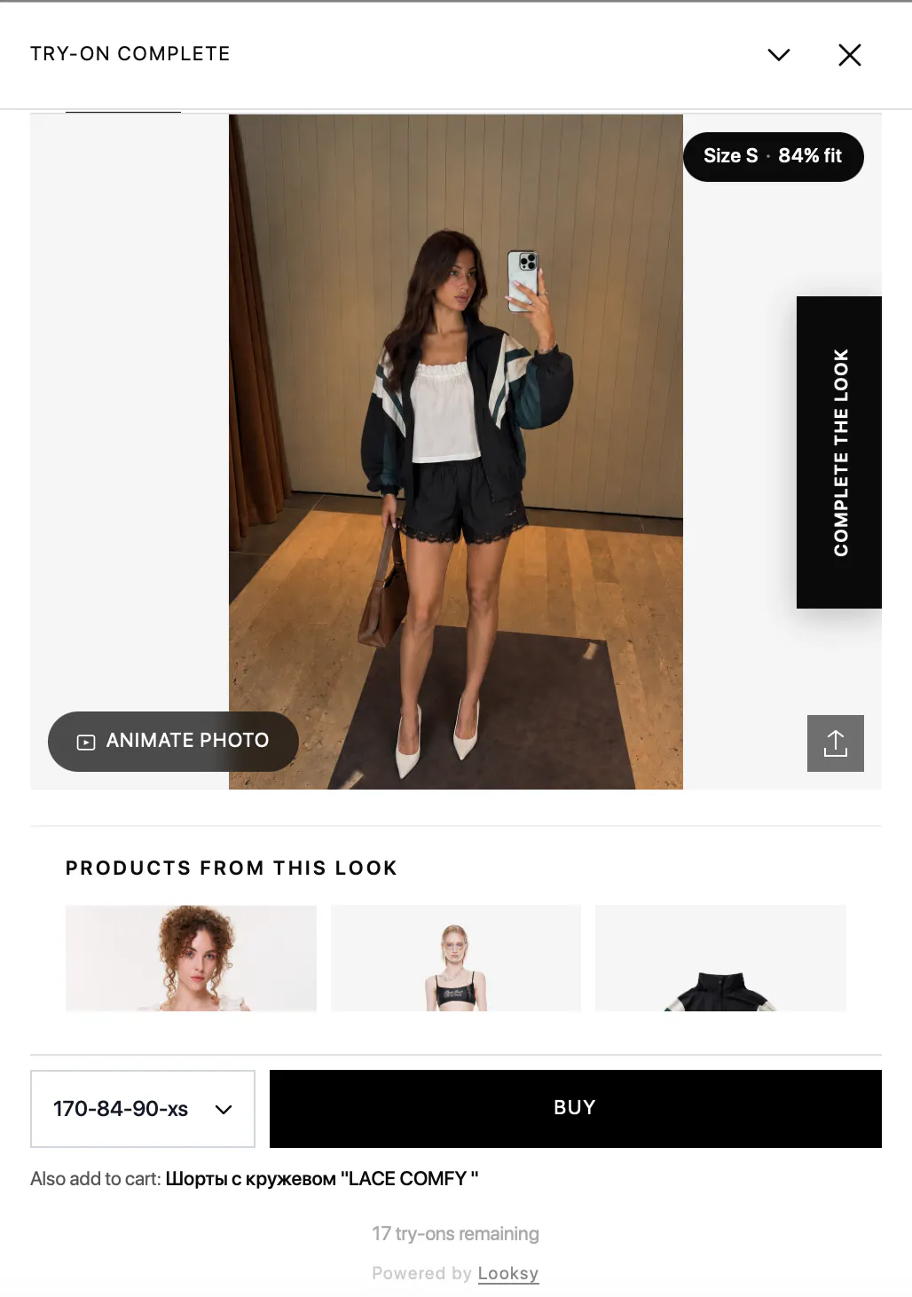 Looksy.tech: Virtual Try-On + AI Stylist gallery image
