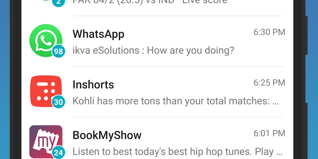 Notification History Log: Get back old notifications you cleared ...
