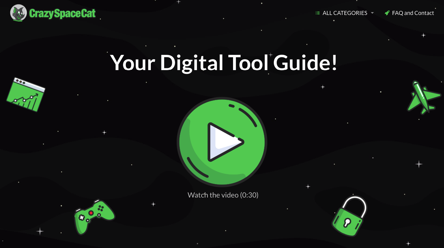 CrazySpaceCat.com gallery image