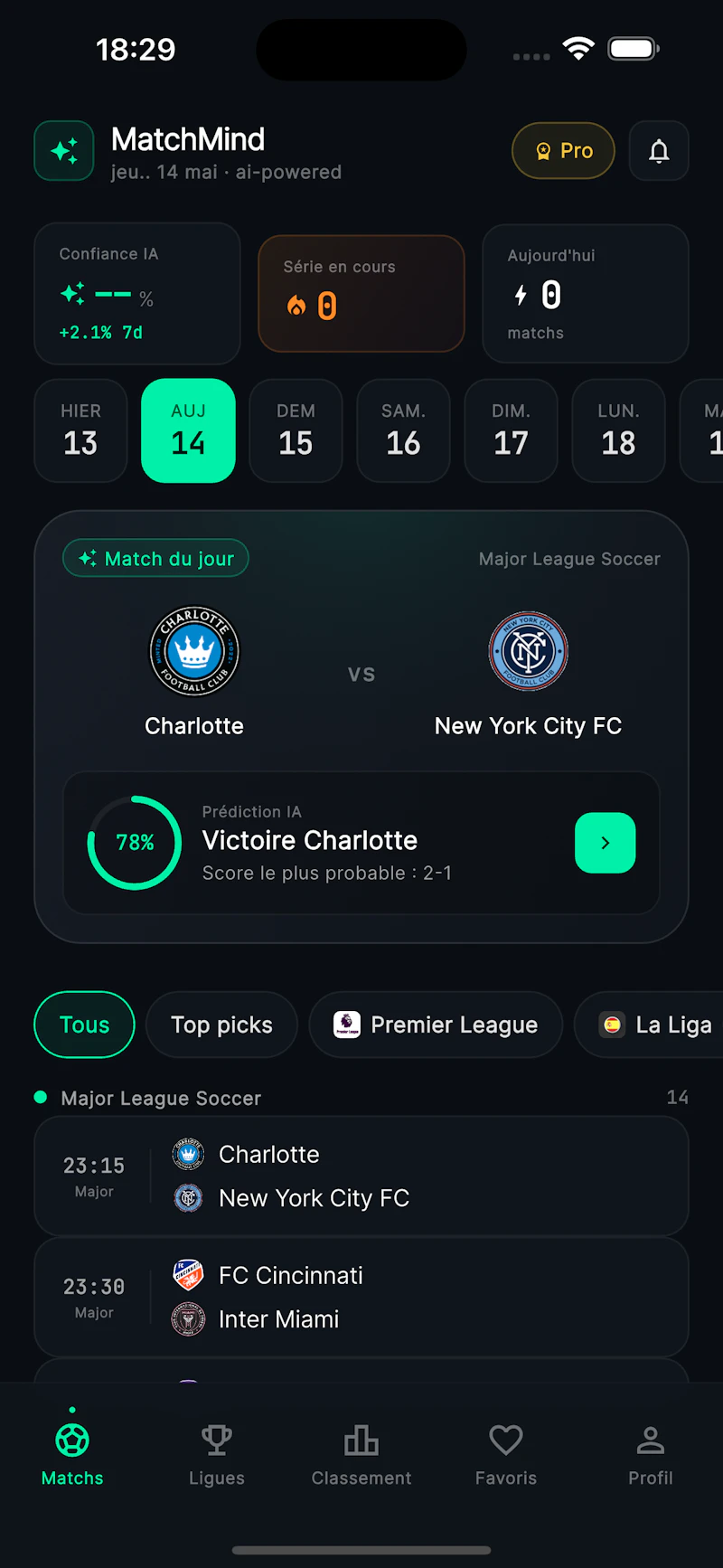 MatchMind - AI Football Prediction App screenshot 3