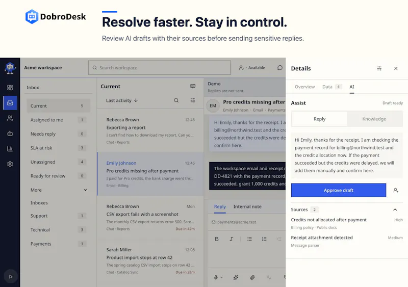 DobroDesk screenshot 1