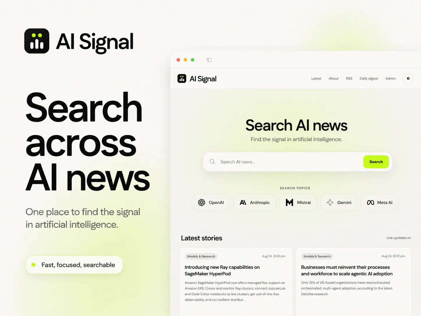 AI Signal gallery image