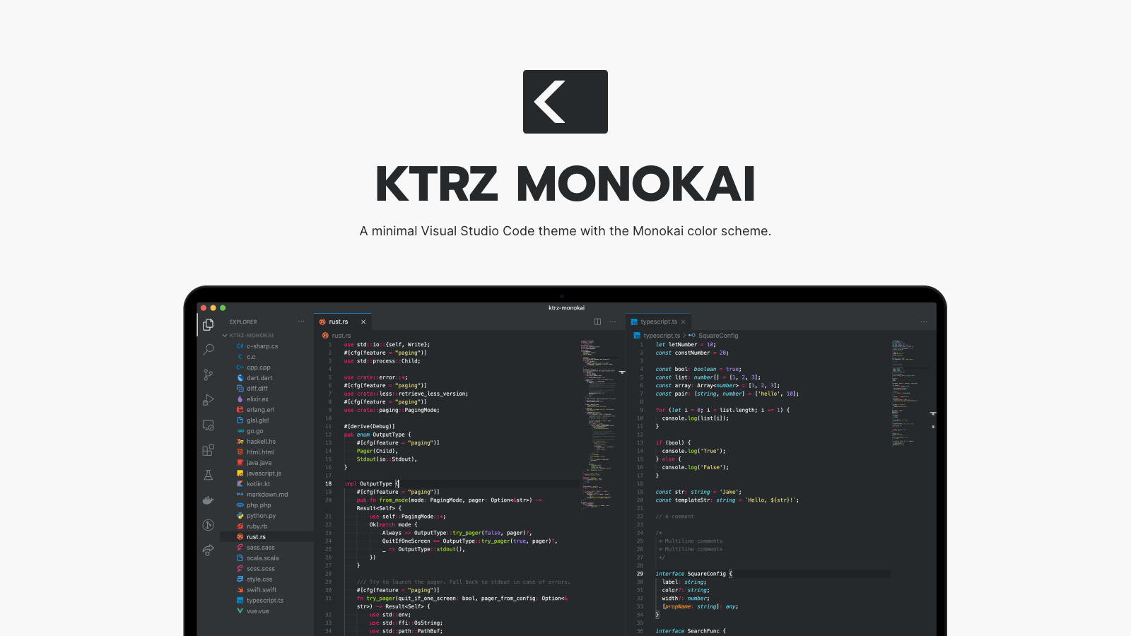 KTRZ Monokai - Product Information, Latest Updates, and Reviews 2023 |  Product Hunt