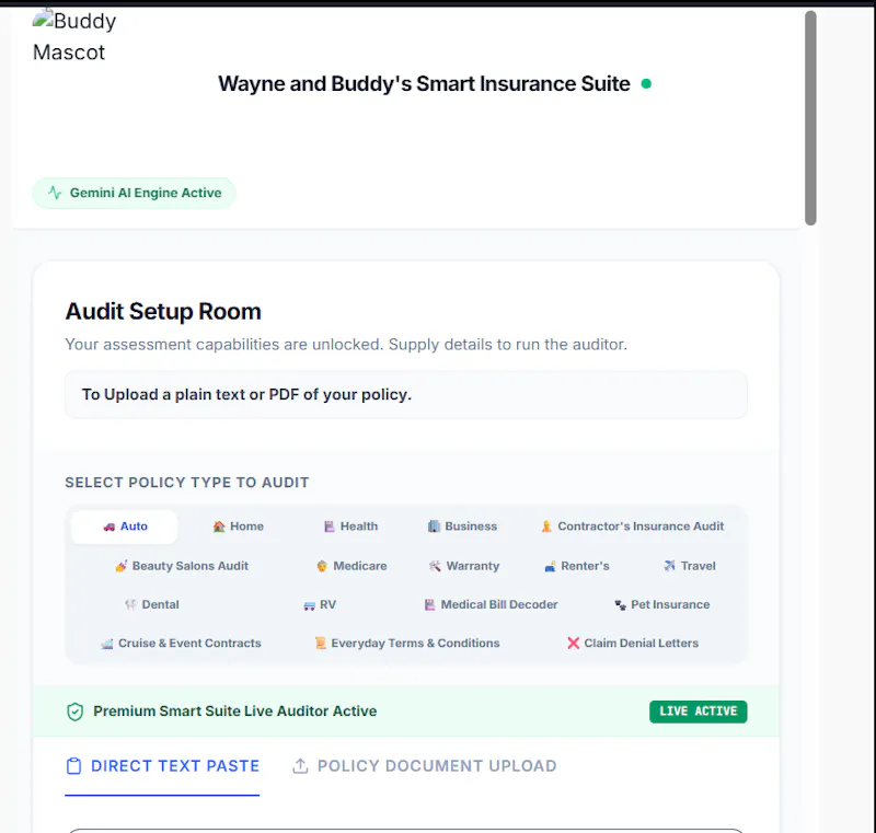 Wayne Audit screenshot 4