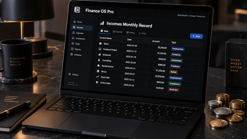 Finance OS Pro screenshot 3