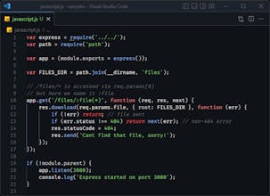 Rich Black VS Code Theme gallery image