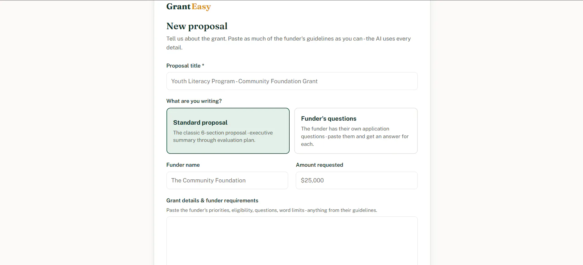 GrantEasy 截图 4