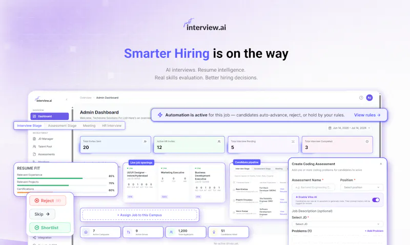 JustInterview.ai screenshot 2