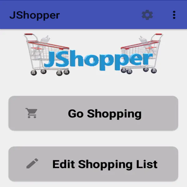 JShopper Shopping List