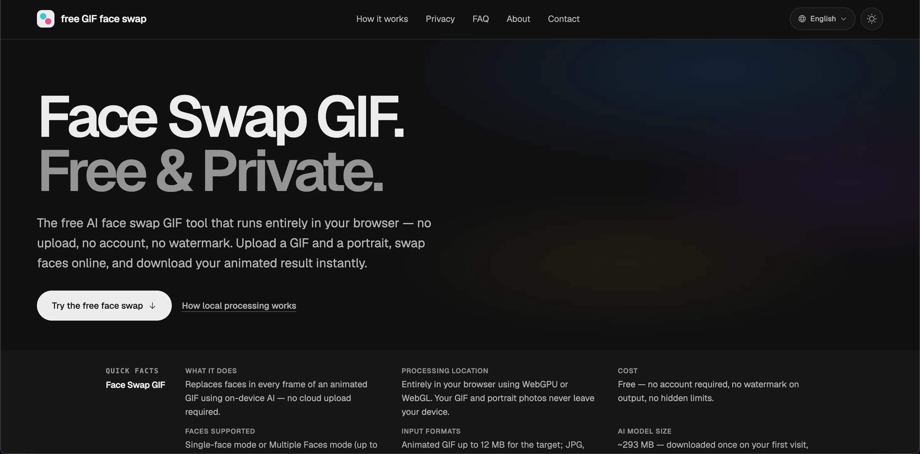 GIF Face Swap gallery image