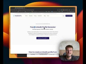 LinkedIn Profile Generator gallery image