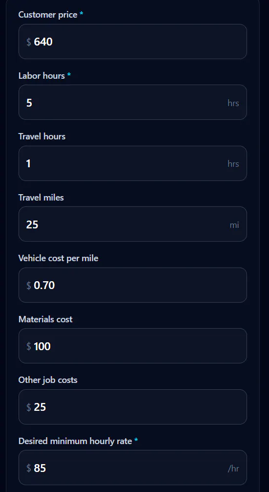 JobProfit — Is this job worth it? gallery image