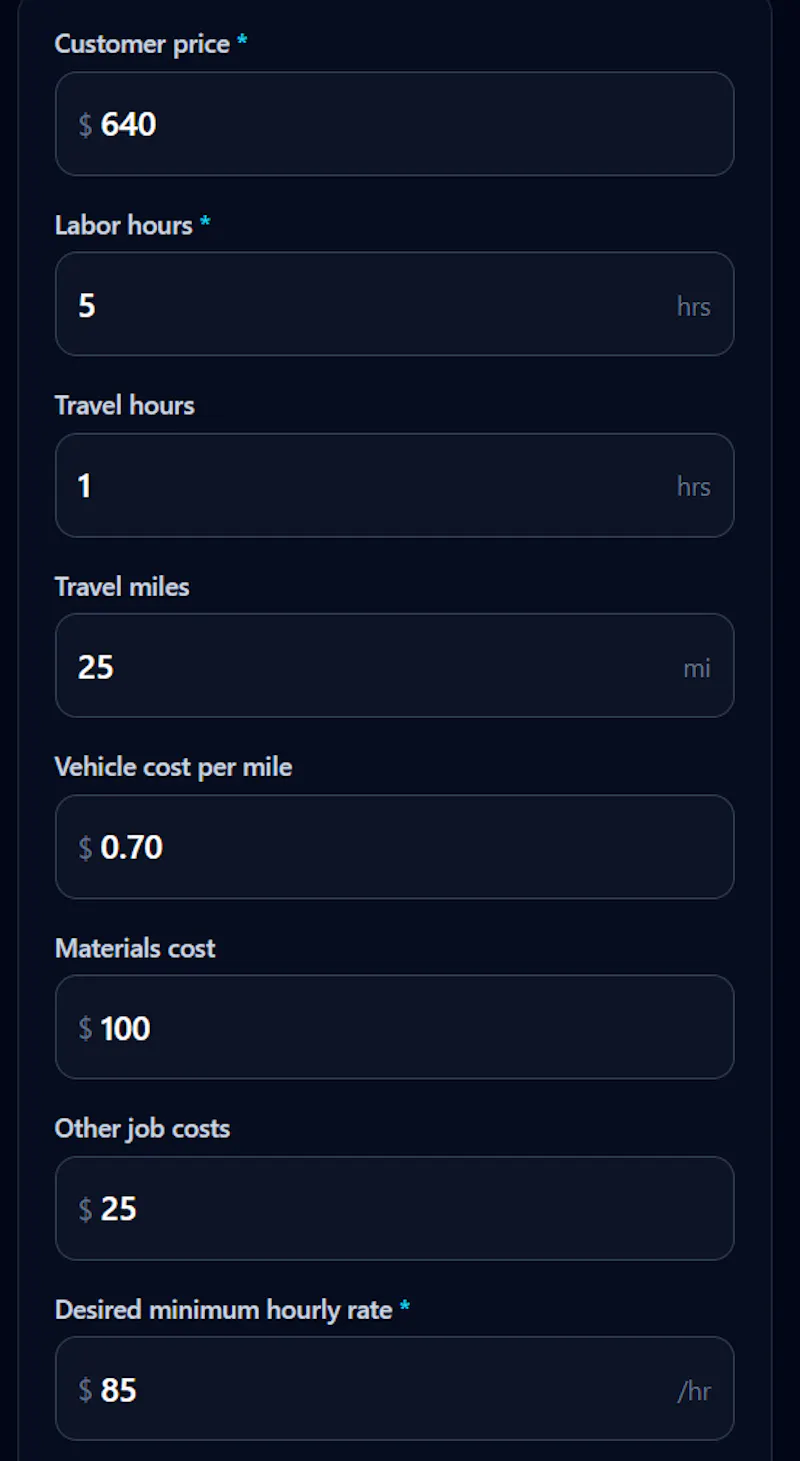 JobProfit — Is this job worth it? screenshot 6