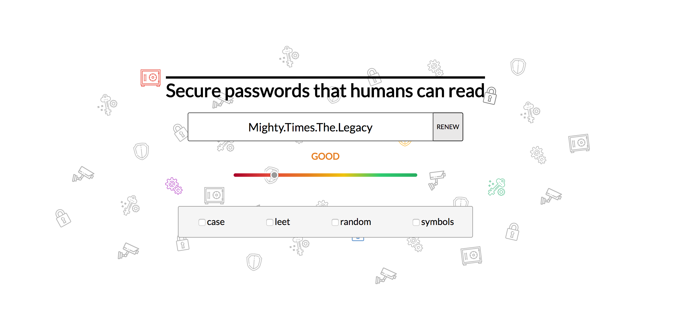 Semantic password generators gallery image