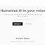 Humanizing AI