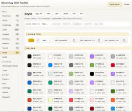 Shumway SEO Toolkit gallery image
