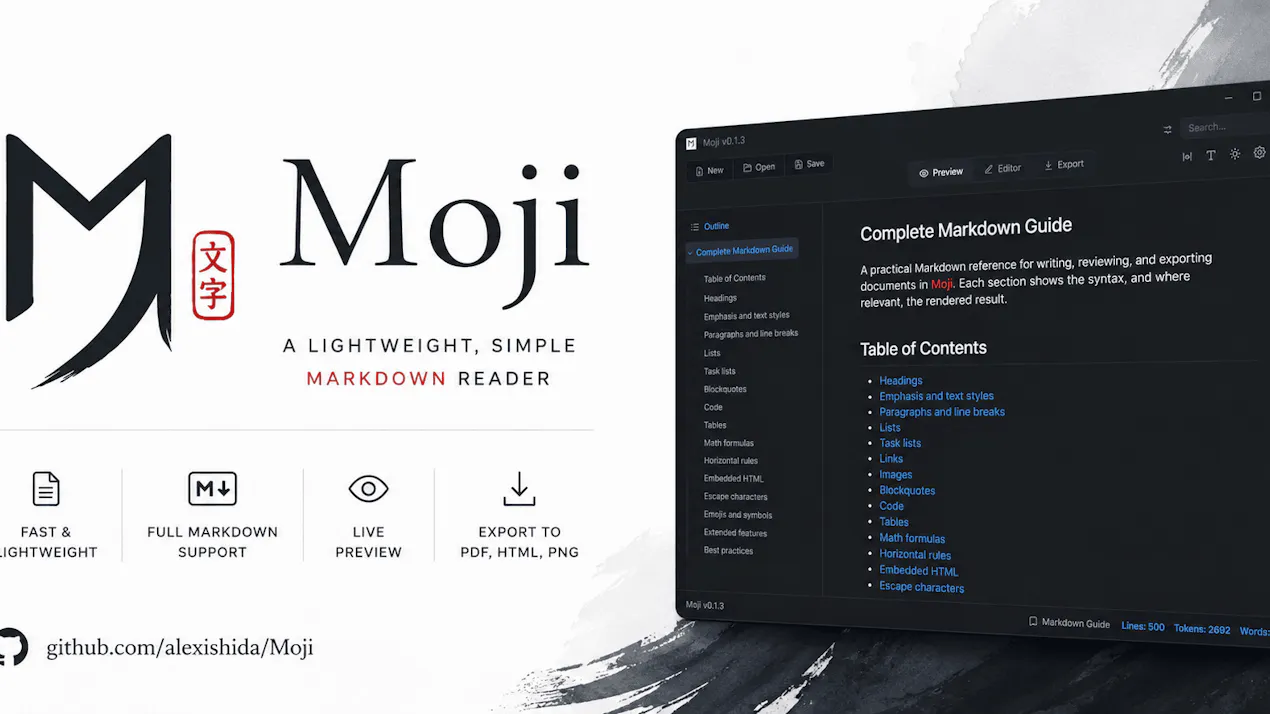 Moji product