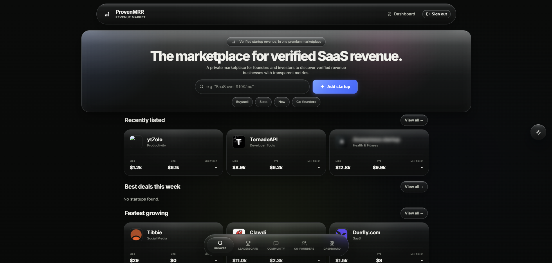 ProvenMRR gallery image