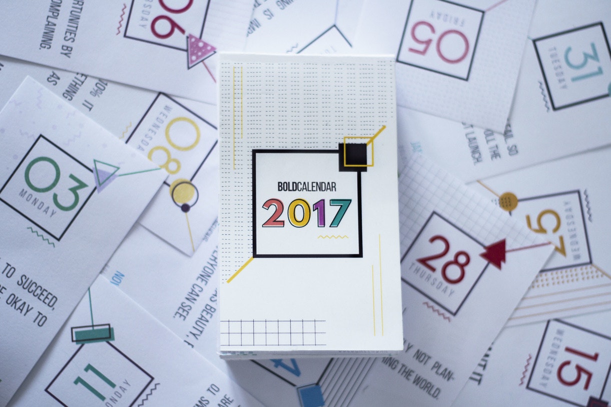 Bold Calendar gallery image