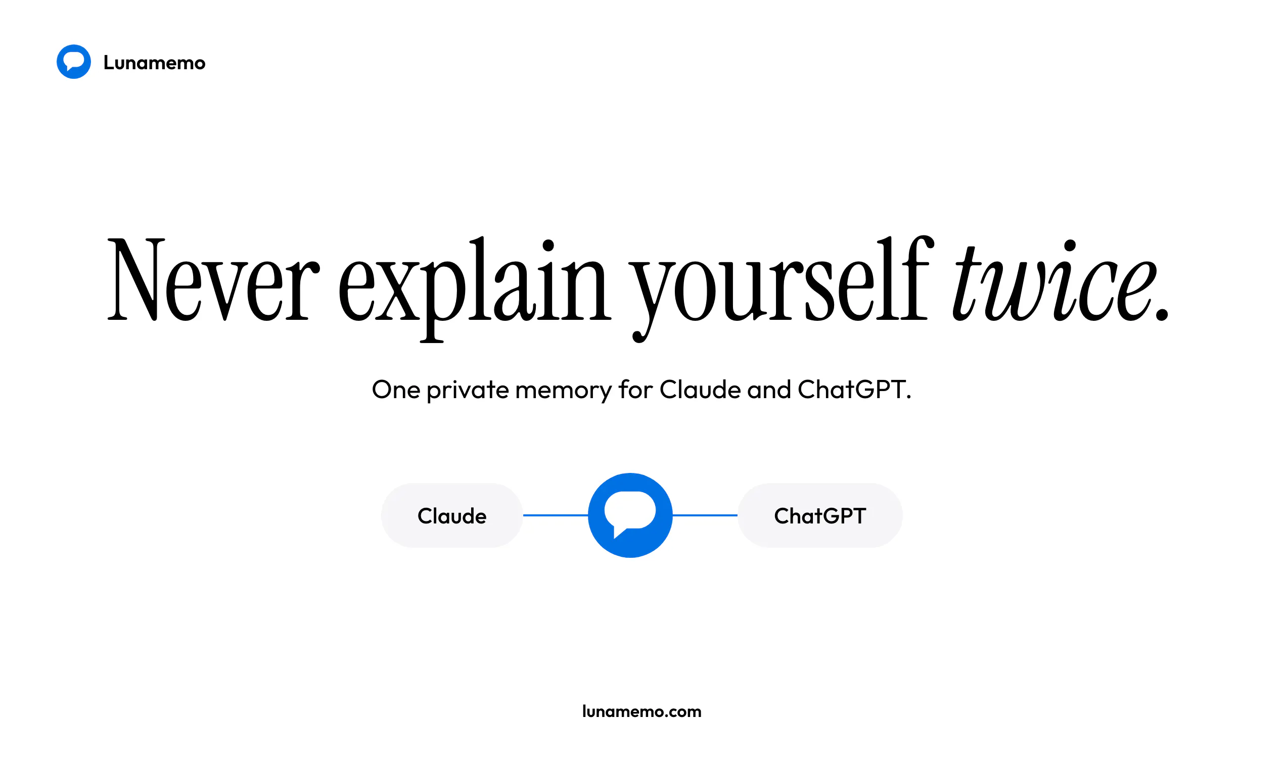 LunaMemo: Shared AI Memory gallery image