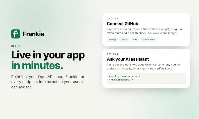 Frankie screenshot 3